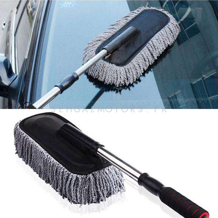 Maximus Car Big Duster and Wash Brush - Dusting for Car | Microfiber