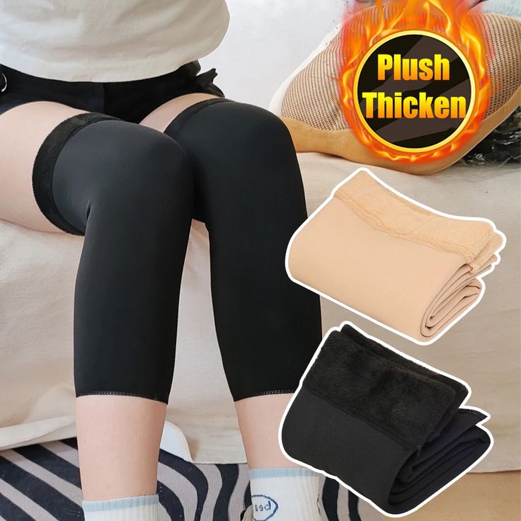 Winter Warm Knee Pads for Men And Women - Wool Material (Pair)