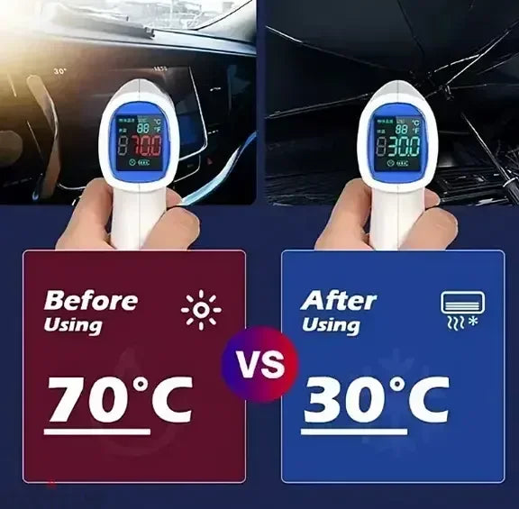 UNIVERSAL CAR WINDSHIELD SUN SHADE UMBRELLA