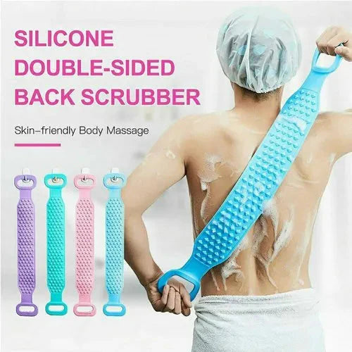 Double Side Silicone Bath Body Belt