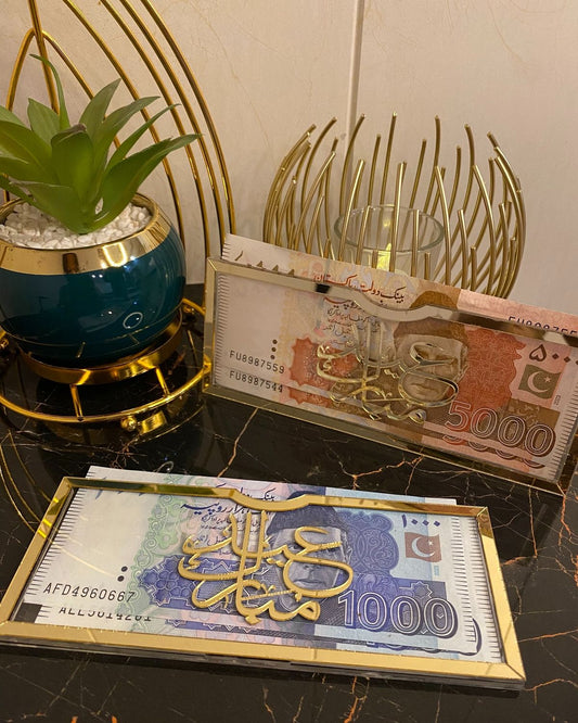 Luxury Acrylic Eid Envelope - Perfect Eidi Gift for Loved Ones