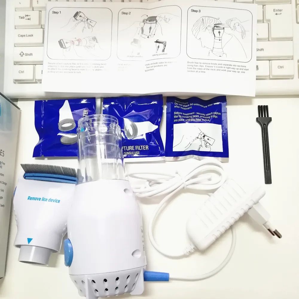 V Comb Electronic Head Lice Removal