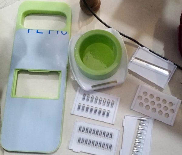 5 In 1 Stainless Steel Multifunctional Vegetable Slicer Cutter