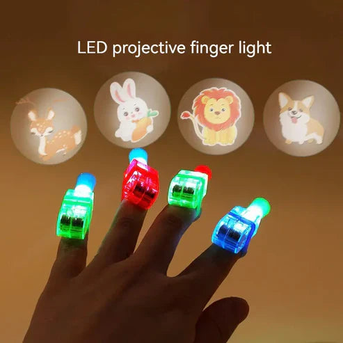Kids Finger LED Projector Toy – Magical Light Show for Children🌈🧒